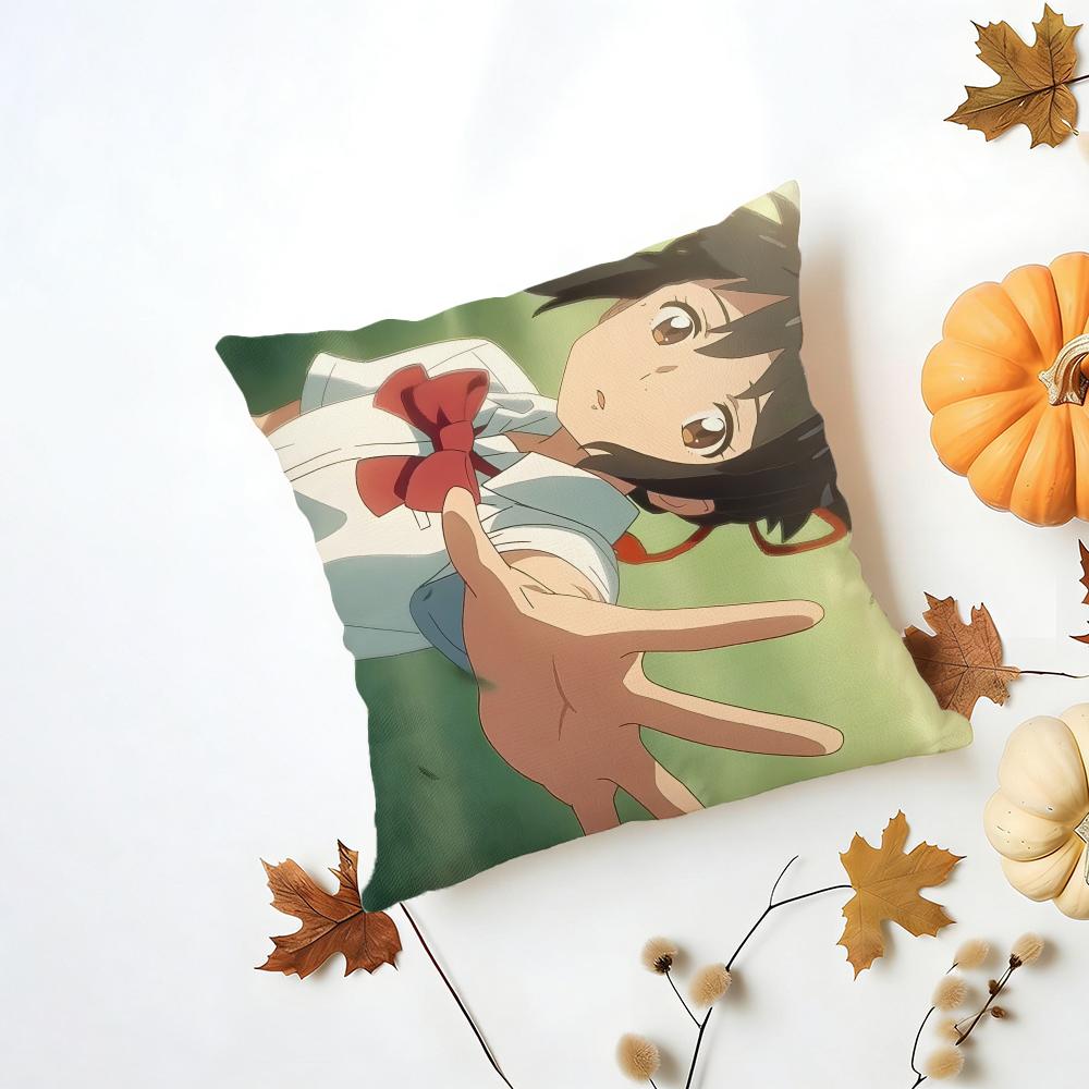 YYour Name Cushion Cover Washable Linen Pillowcase Soft for Daily Sofa Bed Home Room Decor