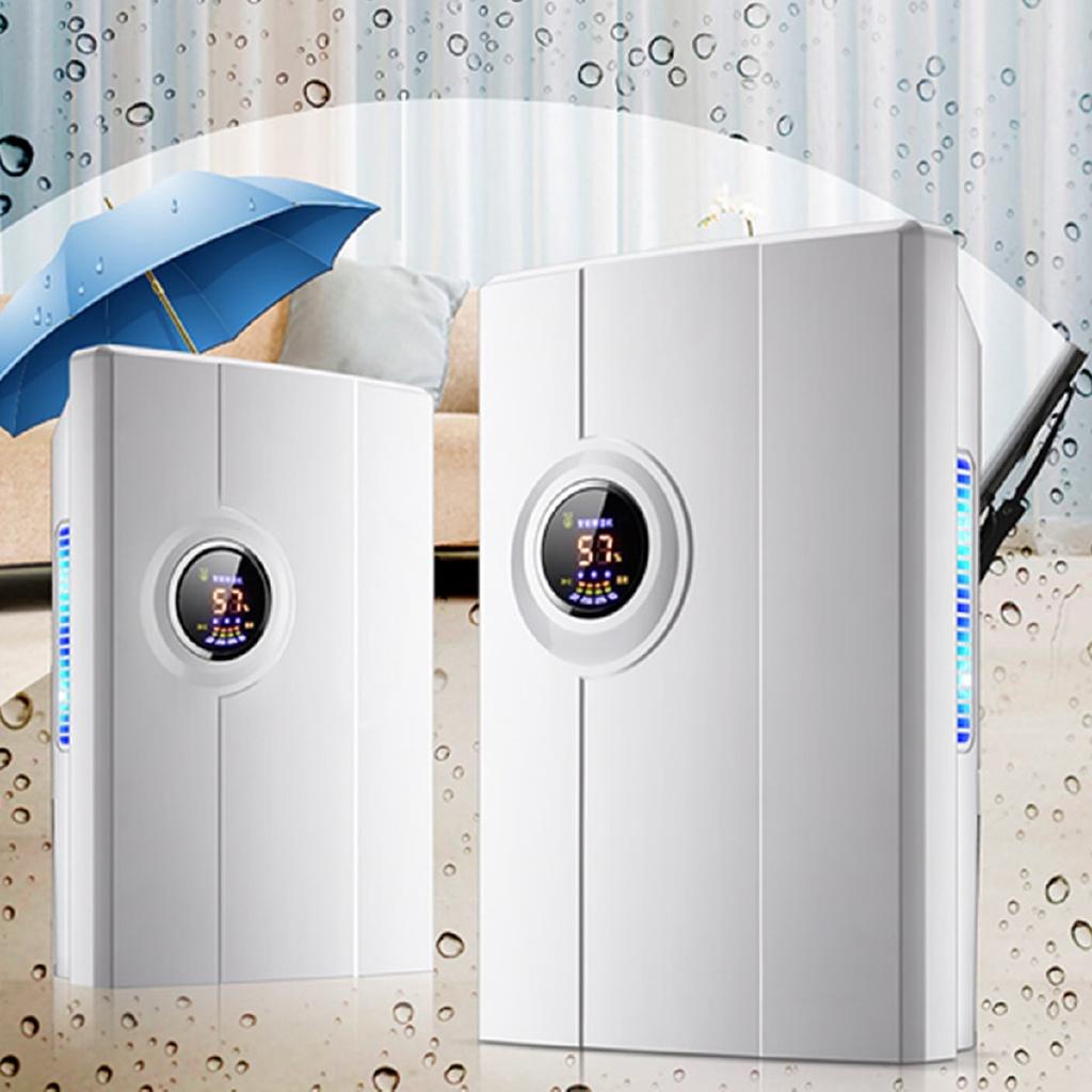 Air Dehumidifier Mini Air Dryer Temperature Moisture Display Semiconductor Desiccant Absorber Car Home Machine 2.2L