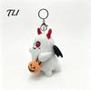 Decorative Ghost for Window Halloween Plush Keychain, Cute Spooky Stuffed Toy Pendant Backpack Soft Skin Friendly Keys, Mini Doll Bag