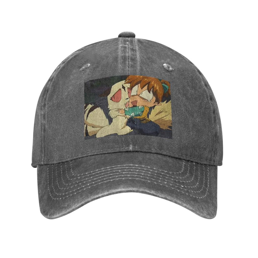 Anime Inuyasha Shippo Jeans-Kappe Lässige Baseballkappen Verstellbare Mütze Sommer Unisex Baseballkappen