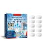 Toilet Cleaning Tablets / 20 Capsules / Bleach & Blue Rainwater Formula / Cleans & Deodorizes / Effervescent Action for a Fresh Toilet