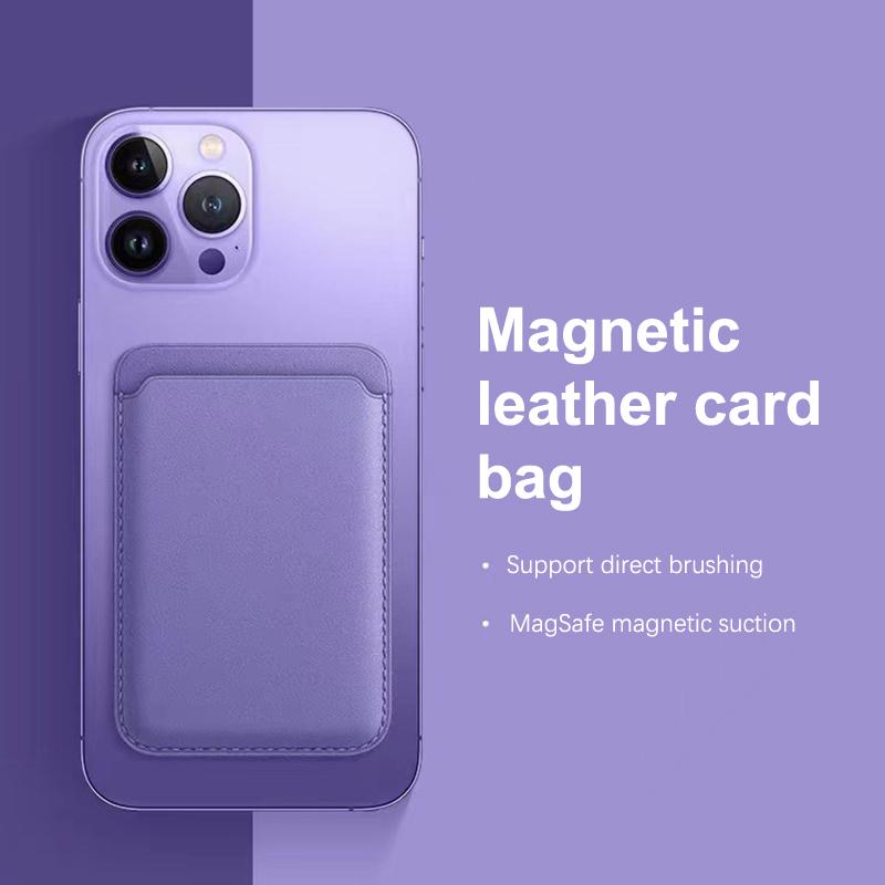 Portafoglio in Pelle Magnetico Porta Carte Custodia Macsafe Per Magsafe Iphone 13 14 15 16 Pro Max Plus 12Mini Iphone14 Mac Safe Cover Posteriore