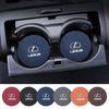 2Pcs Car Anti-slip Water Cup Heat Insulation Mat Suede Decor Coaster for ES300 RX330 RX300 GS300 IS250 IS200 CT200h NX RX