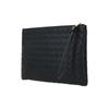 Bottega Veneta Woven Fringe Lambskin Clutch Women clutch Black 749922VCPP38425