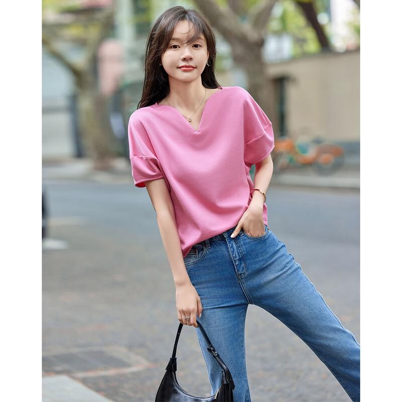 Casual Petal Collar Lantern Sleeve T-shirt