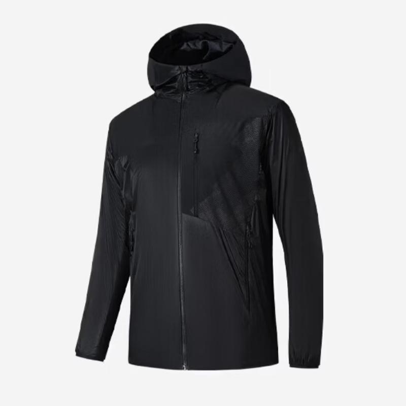 

ANTA Men s Octa Lightweight Softshell Hooded Hiking Jacket M