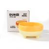 450ml Pet Bowl Flat & Slanted Neck Design Durable Cat Dog Food Water Bowl For Indoor All Season Feeding