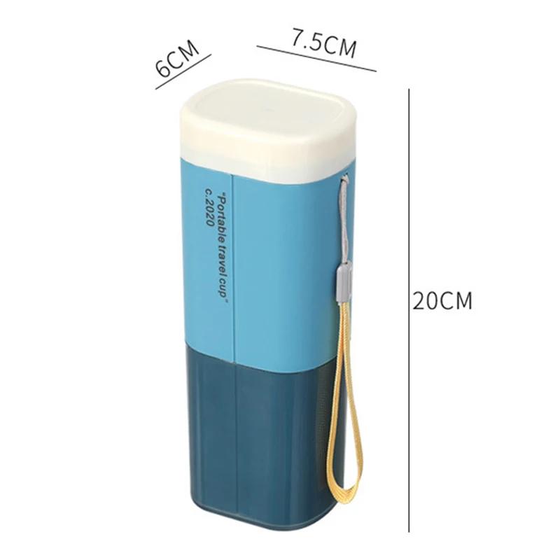 2025 Travel Portable Toothbrush Storage Case Box Toothbrush Holder Cover Wash Cup Box Bathroom  Accessorie Accesorios Para Baño