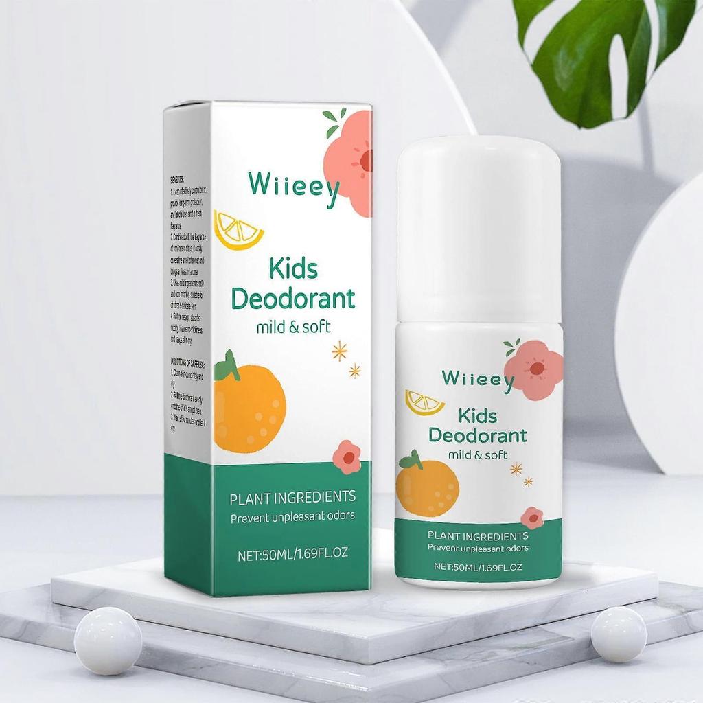 Natural Whole-Body Deodorant for Kids, 50 ml