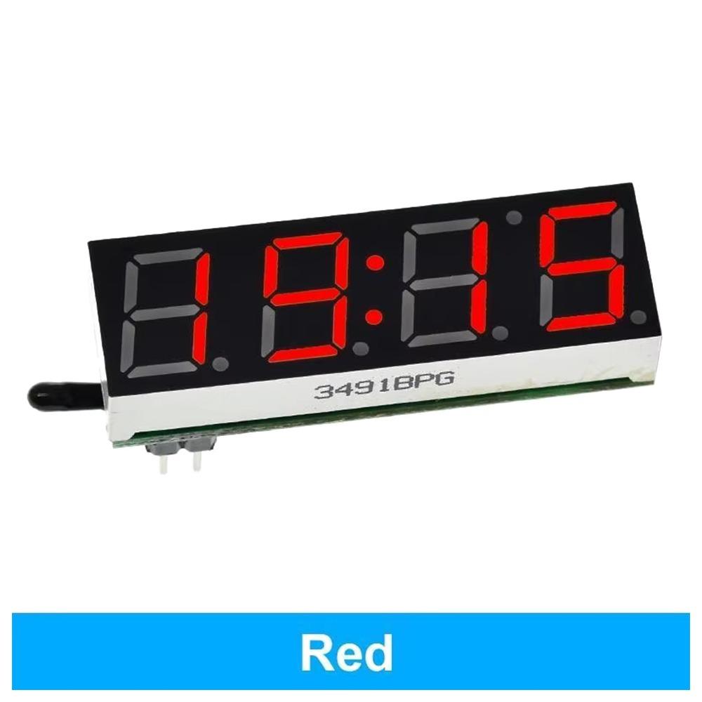 1Pcs DC 5-30V Digital Clock Module 3 In 1 RX8025T Chip New Temperature Voltage Module  For Arduino