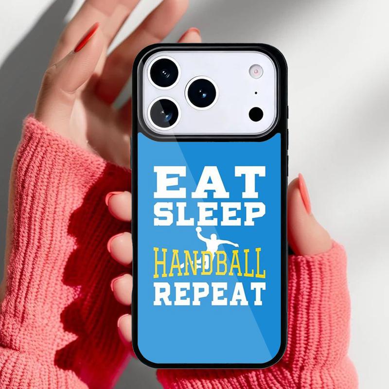 Handball Sport Phone Case for iPhone 17 16 15 14 13 Pro Max Back Cover for 12 11 Pro Coque