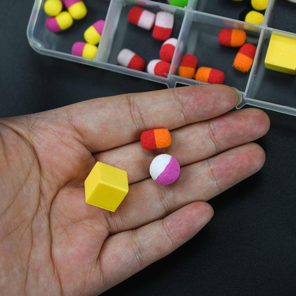 70Pcs Complete Fishing Float Kit with Tackle Box, Assorted Foam Fishing Bobbers Strike Indicators for Carp Trout Fishing