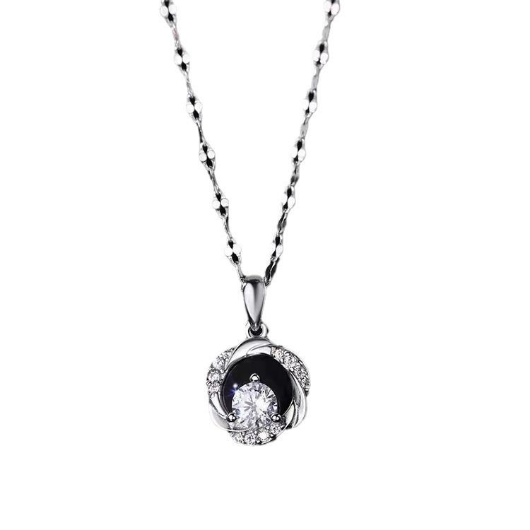 S925 Silver Mobius Necklace - 2023 Women's Luxury Clavicle Chain, High-End Style
