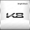 OYQZ3 New Auto Exterior K3 K5 K8 Emblem Fender Rear Trunk Body Badge Sticker For Kia Forte Ceed Cerato RIO 2 3 4 Sorento Sportage
