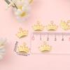5/10/20pcs alloy material crown pendant, creative personalized retro crown pendant DIY earrings bracelet necklace