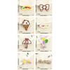 8 Pcs Ice Cream Iron On Patches Clothing Patches Lovely Bows Repair Patches Embroidery Patches for Bag Decoration