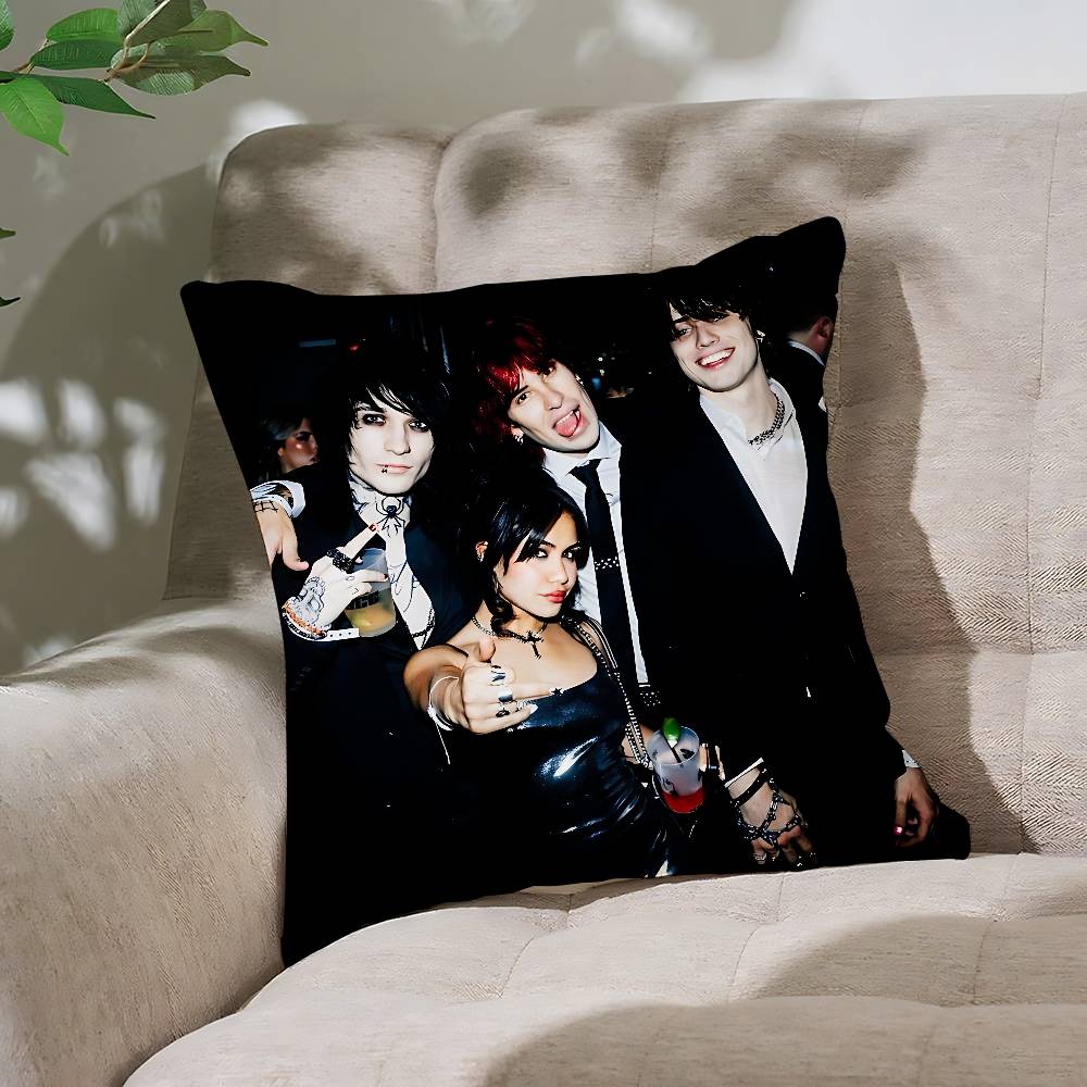 CoolJake Webber Johnnie GGuilbert Customizable Square Pillowcases Stylish And Soft Perfect For Beds Cars And Sofas