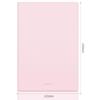 Deli A5 Soft Leather-Feel Notebook, 96 Sheets