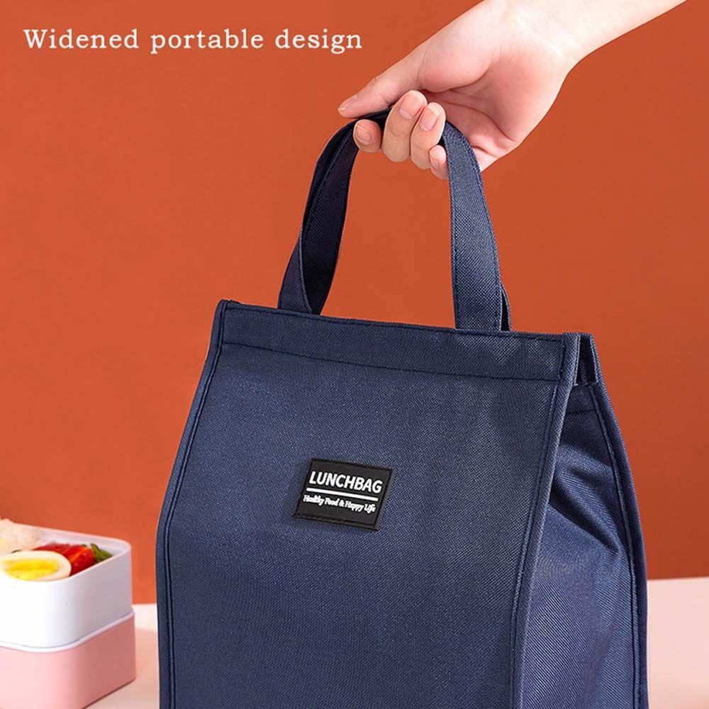 Bag Food Drink Cooler Bag Outdoor Grocery Bag Lunch Organizer Lunch Bag Canvas Handbag Lunch Box