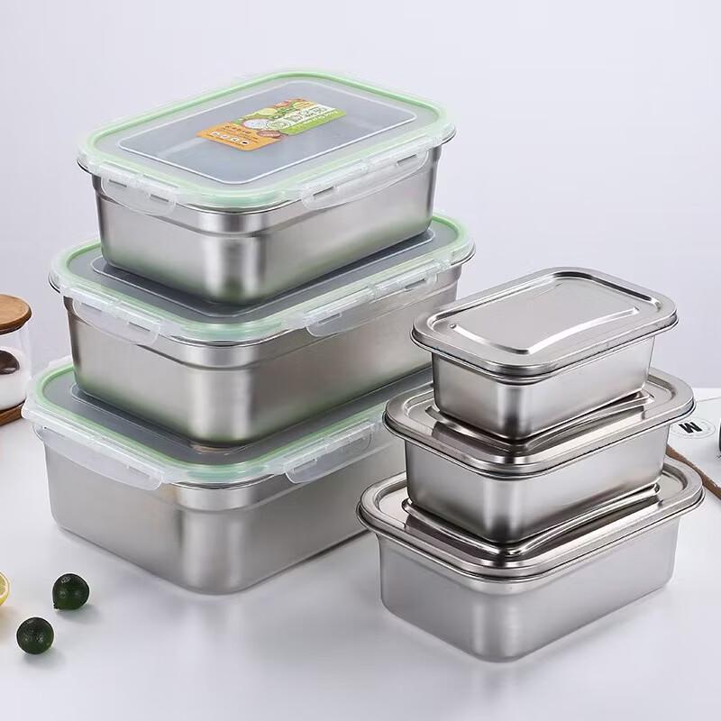 201 Stainless Steel Food Storage Container