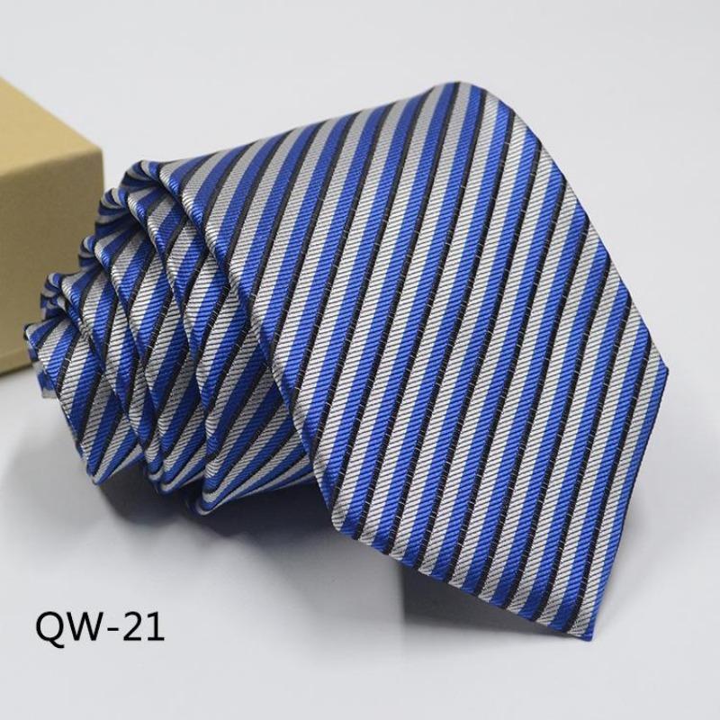 Men'S Dress Business Casual Professional Groom Wedding Best Man Striped Jacquard Fine Gentleman Men'S Premium Tie