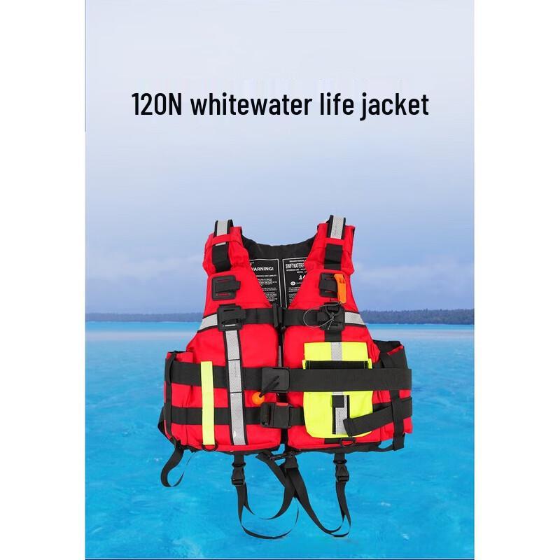 OLOMM Adult Whitewater Rescue Life Vest One Size