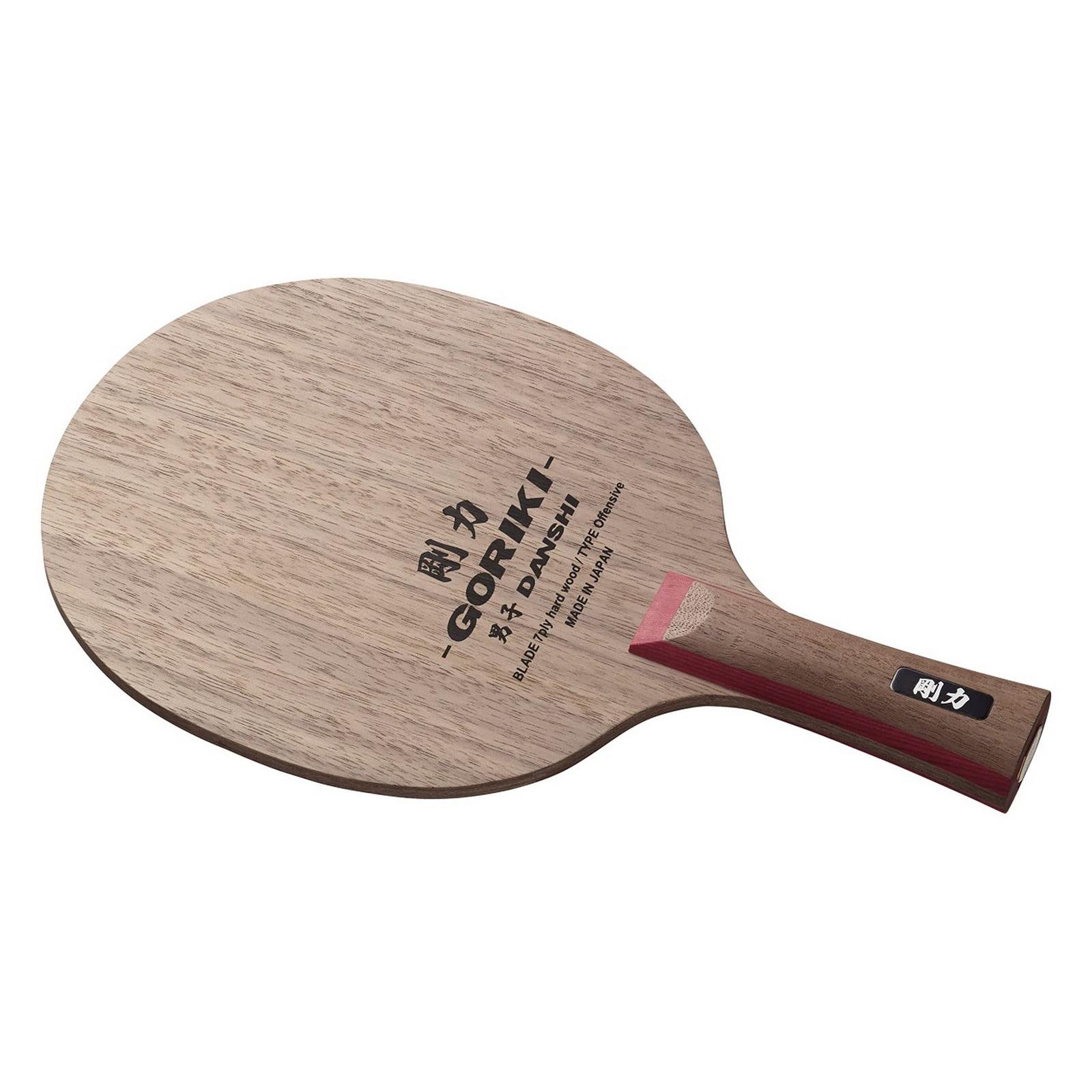 Used New Nittaku Table Tennis Racket Gourikidanshi Shakehand Attack 7 Piece Plywood Flare NE-6171