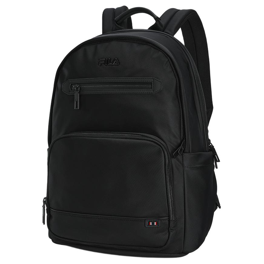 New FILA WHITE Fabric Backpack Men's Black F13M523102FBK