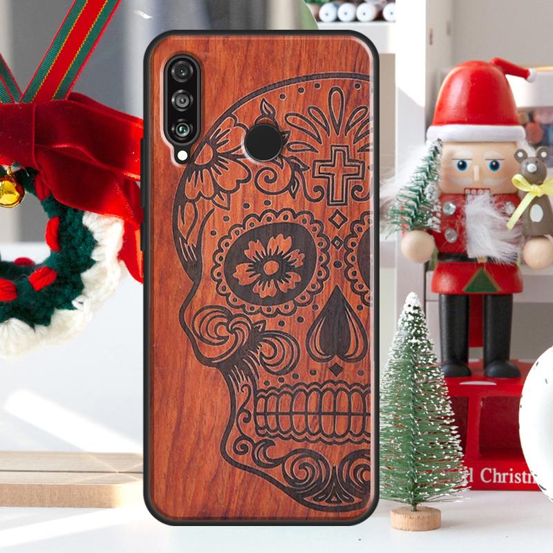 

Чехол из натурального бамбука с принтом животных Для Huawei Nova 12i 11i 8i 12s Y73 Y72 Y61 Y91 Y90 Y70 Y60 9 10 SE P60 Pro P30 P40 Lite Huawei Nova 5T