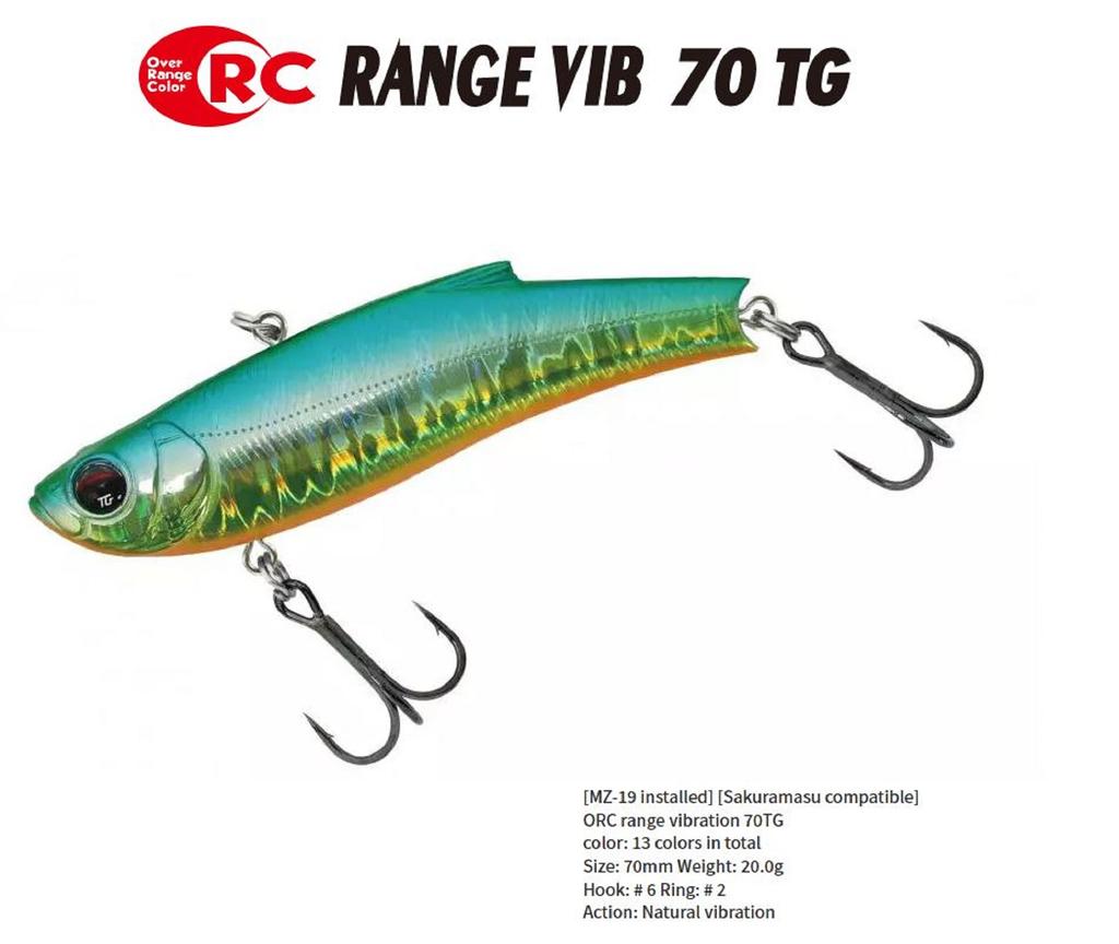 Bassday ORC Range Vibe 70 TG Extra Sinking Vibration Lure FL-315 (9094)