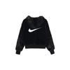 Nike Women'ss Sportswear Essential Faux Fur Jacket Asia Sizing Black DD5117-010