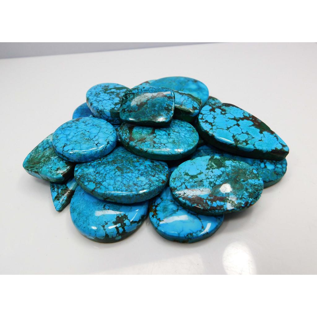 Natural Turquoise Loose Gemstone 150 Carat CERTIFIED Brilliant Mix Shape Lot