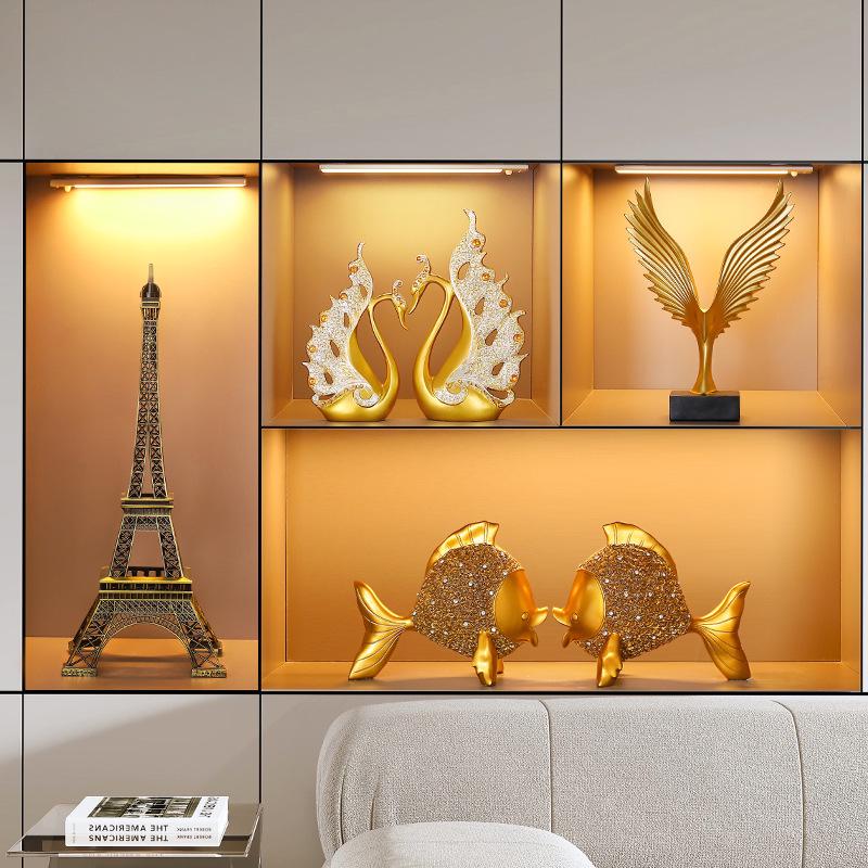 Ornamenti da Tavolo di Lusso per Armadio del Vino per Soggiorno o Ufficio - Nuovo Stile Cinese Decorazione Regalo