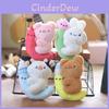 Delightful Moon Bunny Plush Keychain Super Soft Stuffed Animal