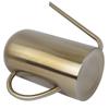 Stainless Steel Long Spout Watering Can Garden Watering Pot Irrigation Tool Gold 1.5L