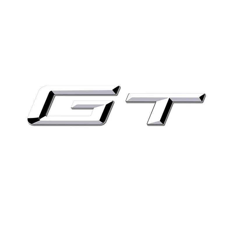 FD23-3D Car Tail Trunk Letter car sticker 630i 640i 630d GT Black Silver Emblem Sticker For BMW 6 Series GT E63 E64 F06 F12 F12 G32