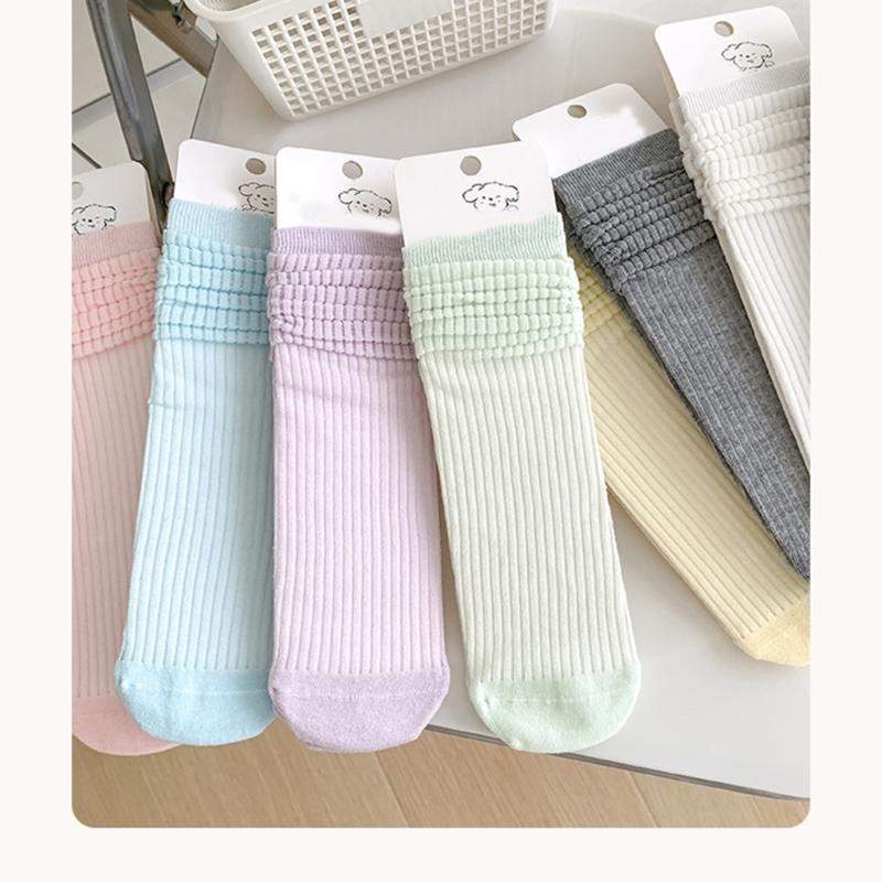 Modische Socken 3-13 Jahre Kinder Mittellange Socken Baumwolle Bequem Kinderstrumpfwaren für die Frühjahr/Sommer-Saison 2025