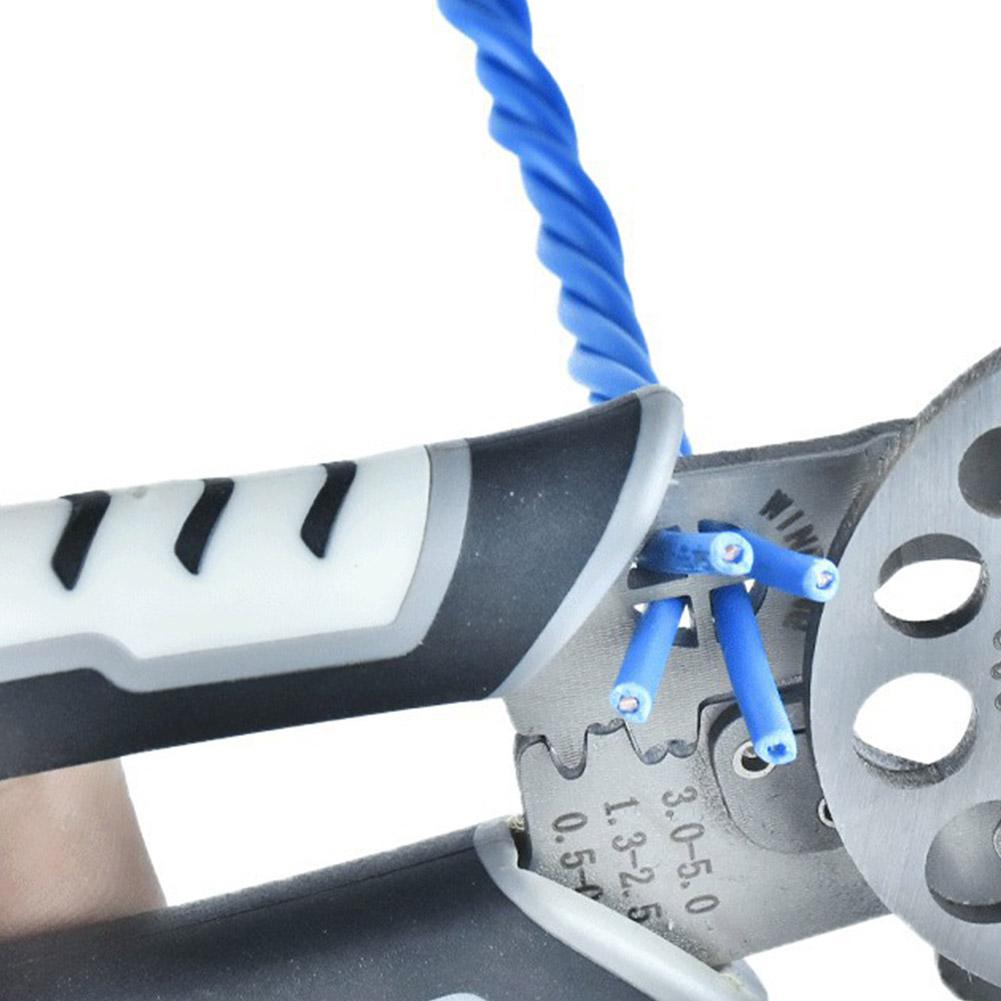 Multifunctional Electrical Wire Stripper Crimper For Wire Stripping, Pressing ,wire Pulling Wire Stripping Tool K4w1