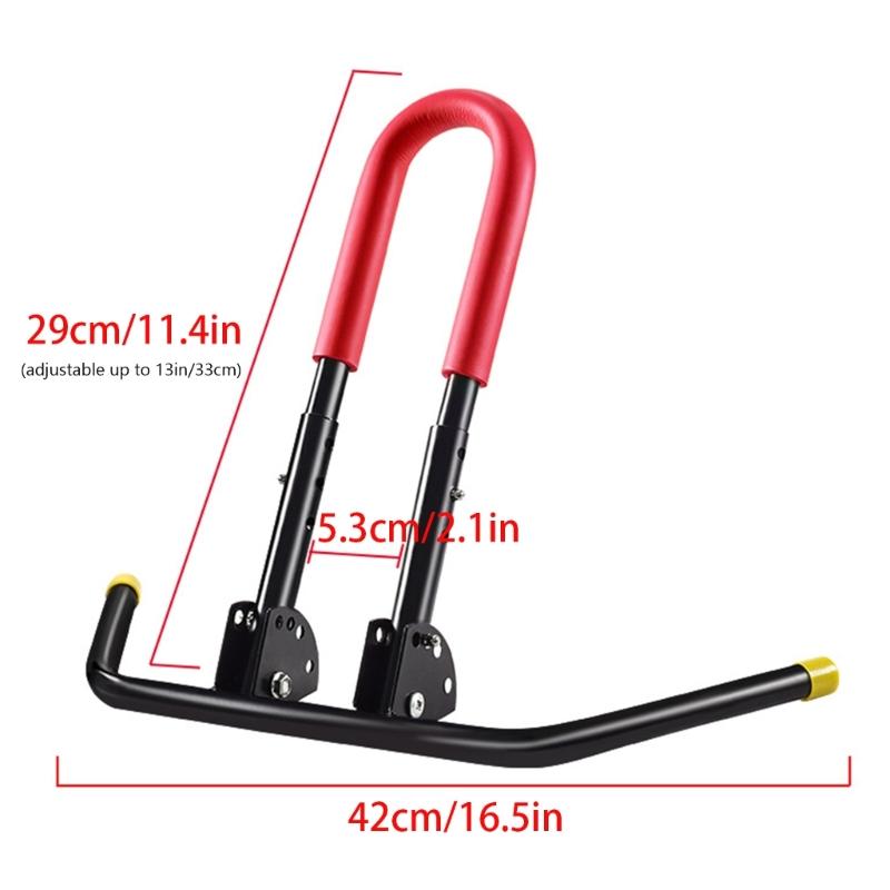 Stojak Rowerowy Podłogowy Stojak na Koło Wolnostojący Uchwyt do Przechowywania Rowerków Biegowych