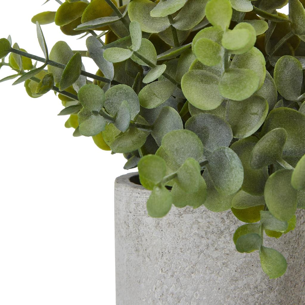 Hill Interiors Button Eucalyptus Artificial Plant