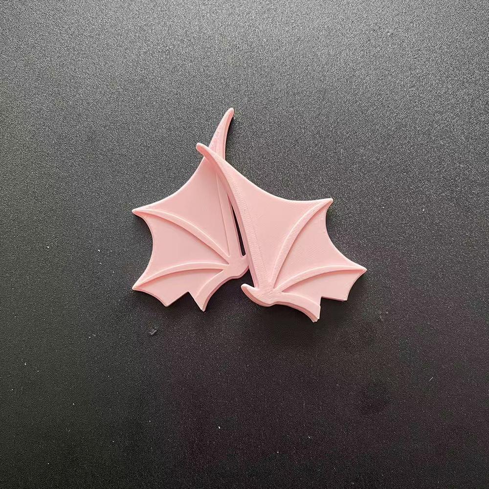 Bat Esports Room Decoration Ornaments DIY Monitor Decoration Monitor A Pair Bat Wings Ornaments Cute Creative Simple Decoration