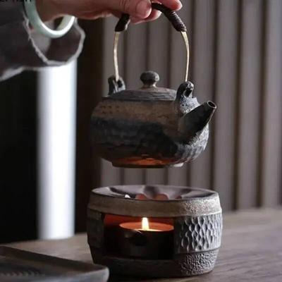 Taş Eşya Sıcak Çay Ocağı Seramik Demlik Saplı Isıtma Fırını Kettle Çay Yapma Gereçleri Kaynayan Demlik Seti Ev Çay Takımı