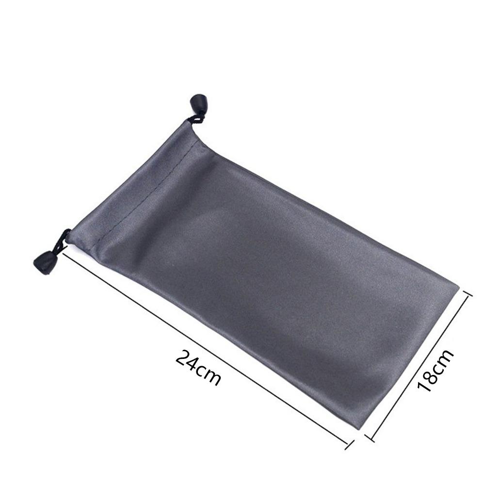 Drawst Closure Drawstring Storage Pouch Lightweight Durable Dustproof Waterproof Dustproof Pouches Black Portable