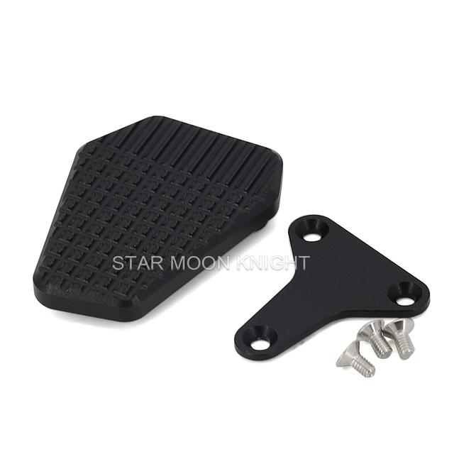 

Motorcycle Accessories Rear Foot Brake Lever Pedal Enlarge Extension 2020- For BMW S1000XR S 1000 XR Rear Brake Peg Pad Extender чёрный