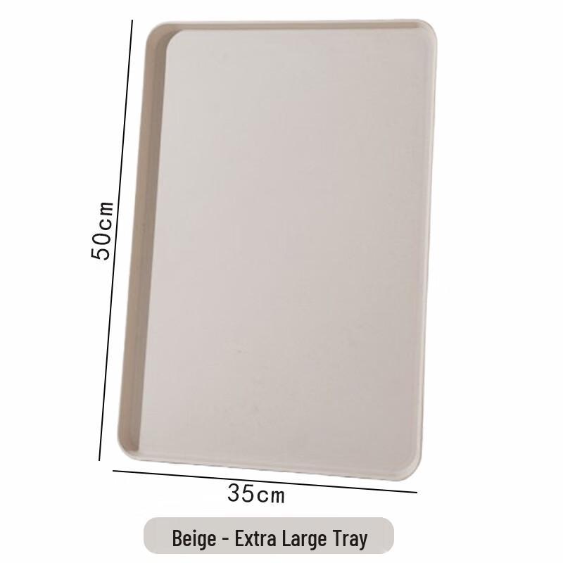 Morona Rectangular Plastic Serving Tray
