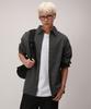 Dibellobeu Vintage Oversized Pigment Shirt_Washed Stone