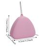 Fashion Candy Color Silicone Coin Holder Zipper Closure Portable Zipper Wallet Protective Waterproof Earphone Bag Portable Use