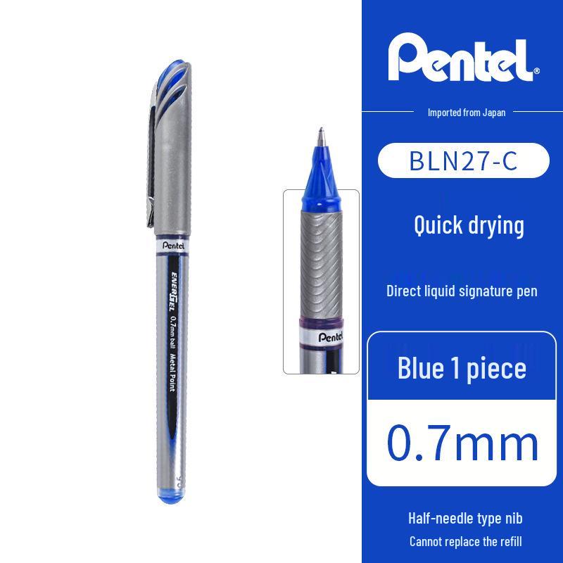 Pentel Quick-Drying Gel Pen 0.5mm Signature Student Exam Pen 0.7mm
