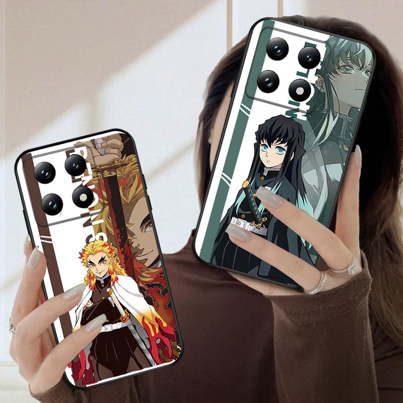 Long Haired Girl For Xiaomi Poco X7 M7 Pro 5G M5 X4Pro M4 M6 4G C65 C75 F6 F5 X6 X5 X7 X5 F7 Ultra M5S M4Pro 5G Soft Phone Case