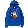 Shiba Inu Enjoying Ramen Funny Graphics Hoodie Men Women Fashion Vintage Long Sleeve Streetwear Print Oversizhoodie Unisex